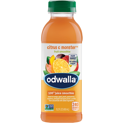 ODWALLA - 100% JUICE SMOOTHIE - (Citrus C Monster) - 15.2oz