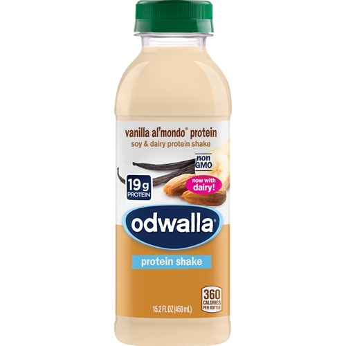 ODWALLA - PROTEIN SHAKE - (Vanilla Al'Mondo Protein) - 15.2oz