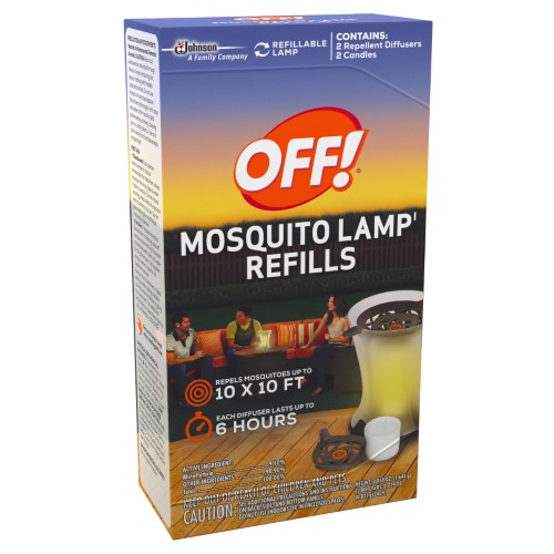 OFF! - MOSQUITO LAMP REFILL - 2count