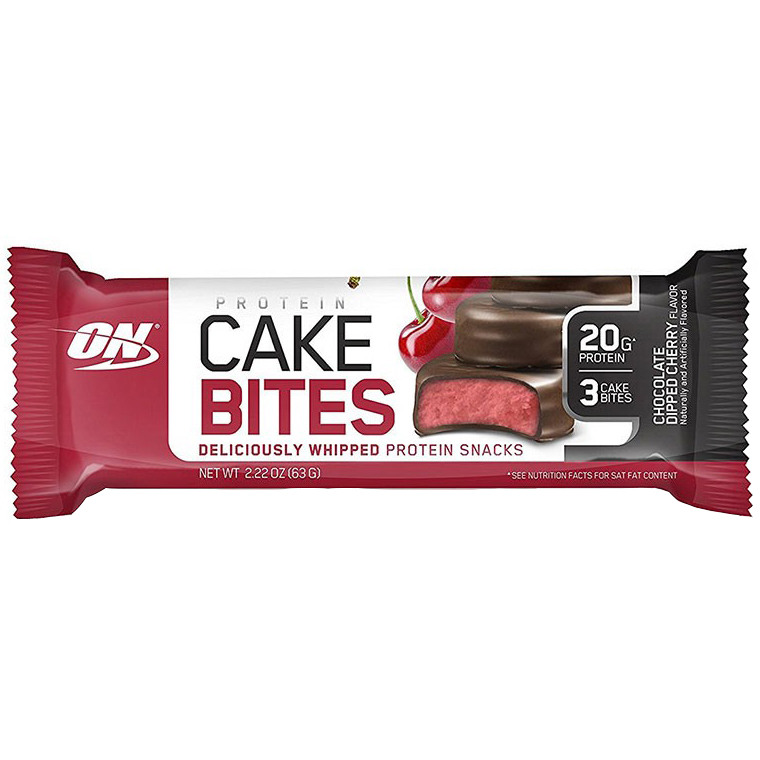 ON - PROTEIN CAKE BITES - (Chocolate Dipped Cheery) - 2.19oz