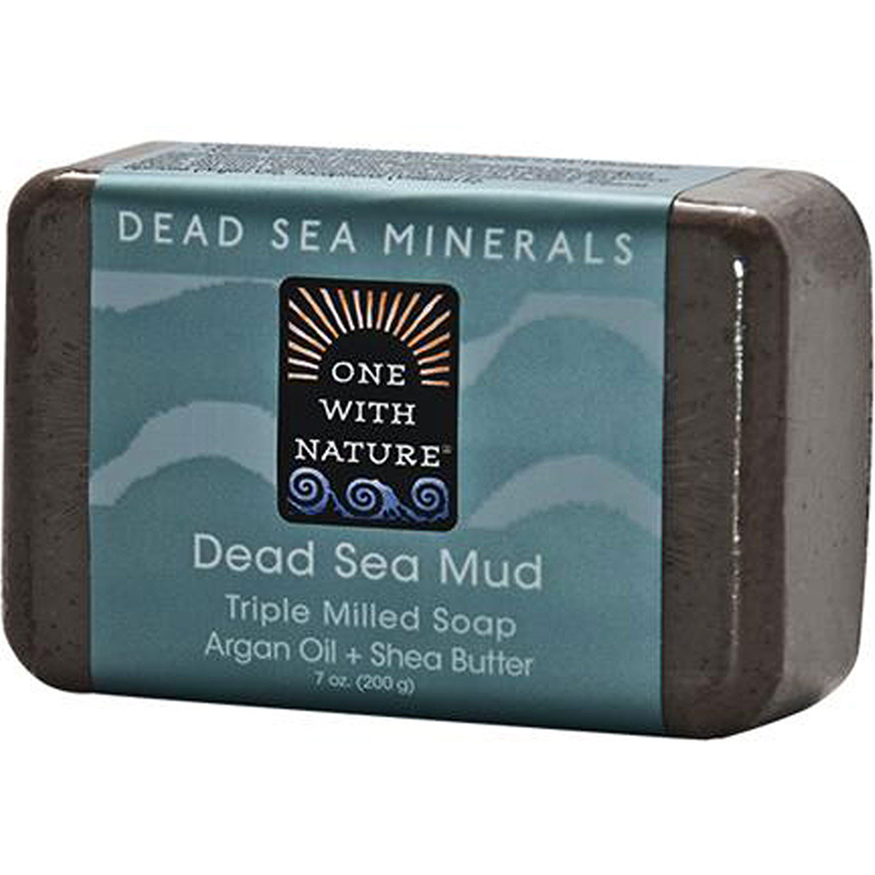 ONE WITH NATURE - DEAD SEA MINERAL SOAP - (Dead Sea Mud) - 7oz