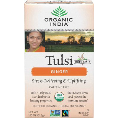 ORGANIC INDIA - TULSI - (Ginger) - 1.08oz(18bags)