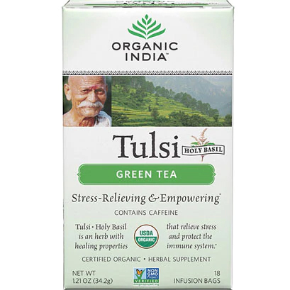 ORGANIC INDIA - TULSI - (Green Tea) - 1.08oz(18bags)