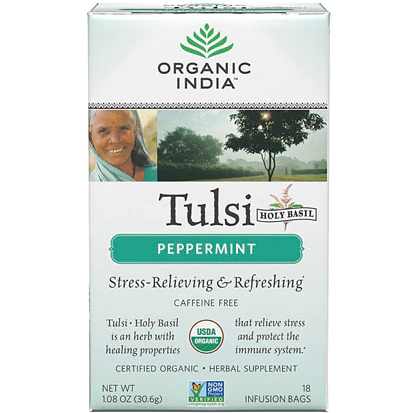ORGANIC INDIA - TULSI - (Peppermint) - 1.08oz(18bags)