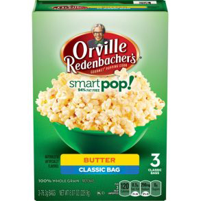 ORVILLE REDENBACHER'S - SMART POP - (Butter | 3 Classic Bags) - 8.07oz