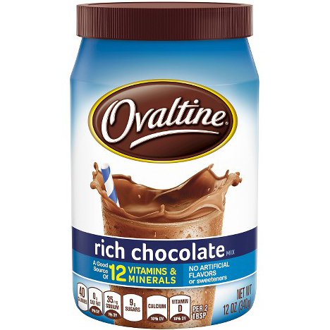 OVALTINE - RICH CHOCOLATE - 12oz