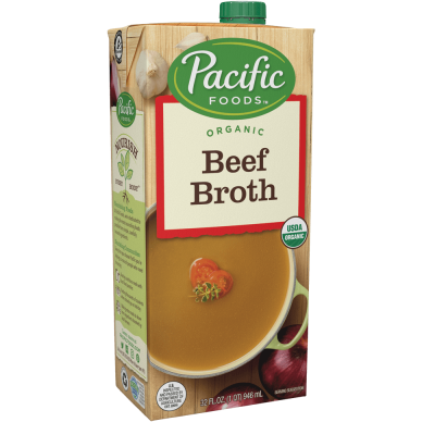 PACIFIC - BEEF BROTH - 32oz