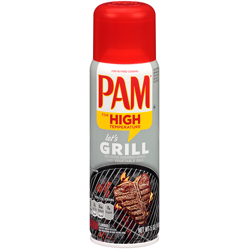 PAM - COOKING SPRAY (High Temperature Grill Oil) - 5oz