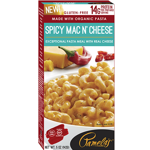 PAMELAS'S - SPICY MAC N' CHEESE - NON GMO - GLUTEN FREE - 5oz
