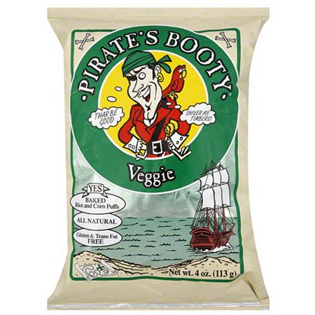 PIRATE'S BOOTY - GLUTEN FREE - (Veggie)- 4oz