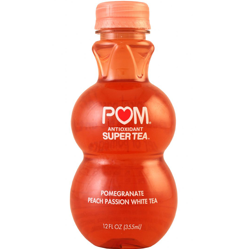 POM - 100% JUICE - (Pomegranate Peach Passion White Tea) - 12oz