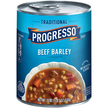 PROGRESSO - SOUP - (Beef Barley) - 19oz