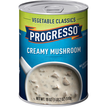 PROGRESSO - SOUP - (Creamy Mushroom) - 19oz