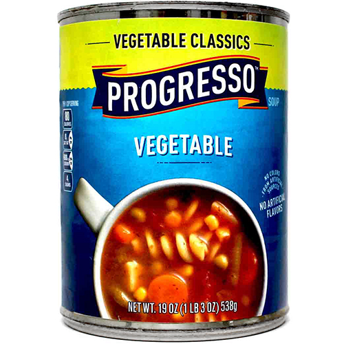 PROGRESSO - SOUP - (Vegetable) - 19oz