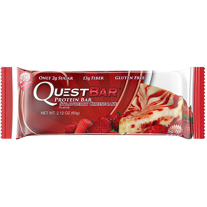 QUEST BAR - GLUTEN FREE - (Strawberry Cheesecake) - 2.12oz