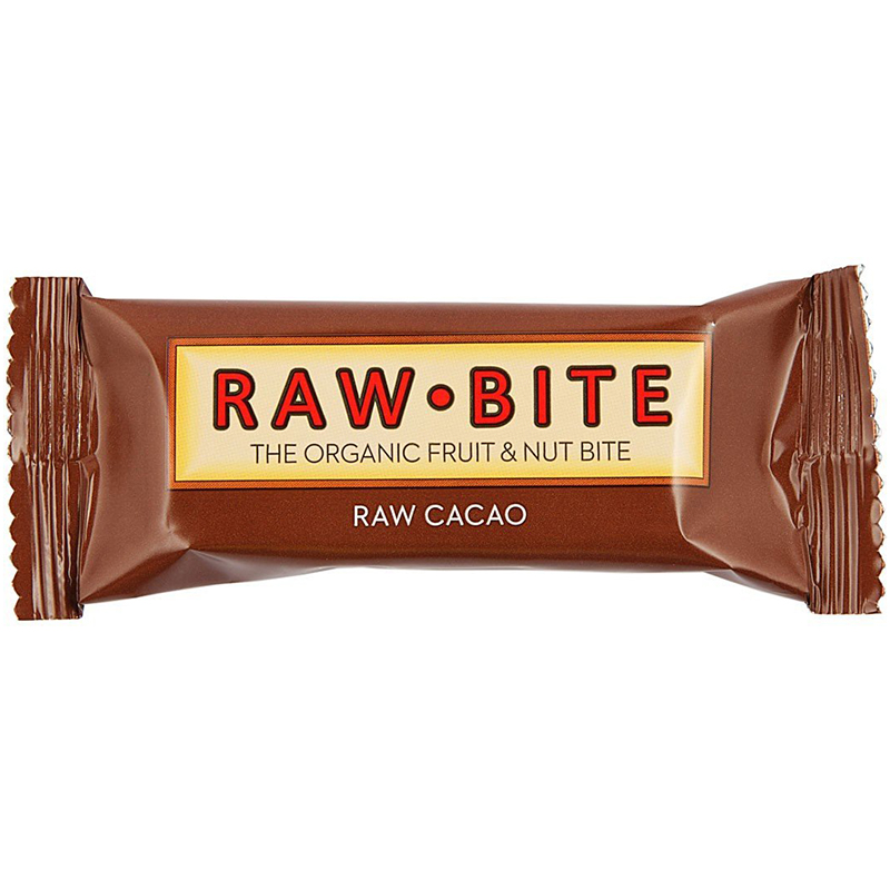 RAW·BITE - THE ORGANIC FRUIT & NUT BITE - (Raw Cacao) - 1.76oz