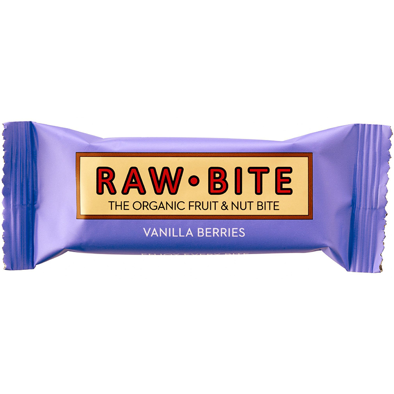 RAW·BITE - THE ORGANIC FRUIT & NUT BITE - (Vanilla Berries) - 1.76oz