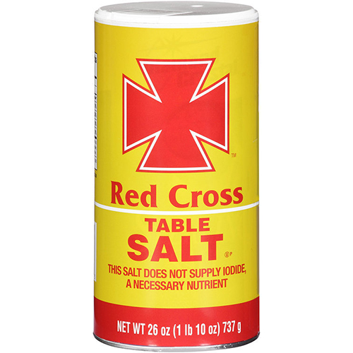 RED CROSS - TABLE SALT - 26oz