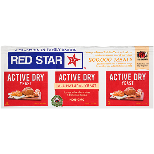 RED STAR - INSTANT YEAST - (Active Dry) - 0.25oz