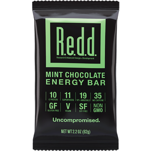 REDD - SUPERFOOD ENERGY BAR - (Mint Chocolate) - 2.2oz