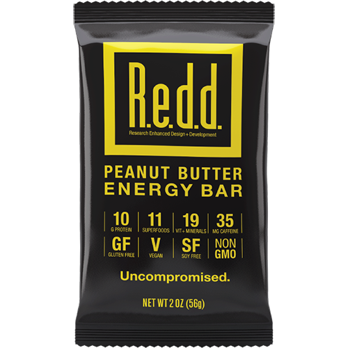 REDD - SUPERFOOD ENERGY BAR - (Peanut Butter) - 2.2oz