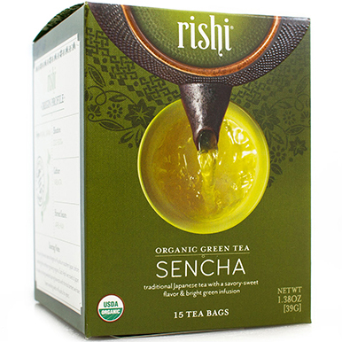 RISHI - GREEN TEA - (Sencha) - 15bags
