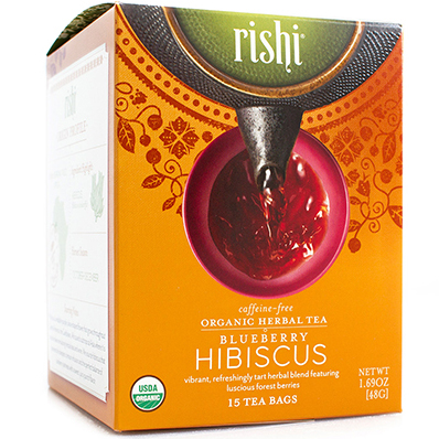 RISHI - HERBAL TEA - (Blueberry Hibiscus) - 15bags