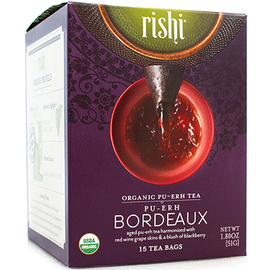 RISHI - PU-ERH TEA - (Bordeaux) - 15bags