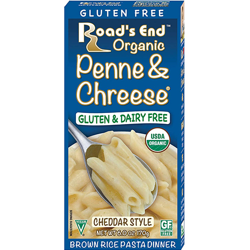 ROAD'S END - PENNE & CHREESE -GLUTEN & DAIRY FREE - 6.5oz