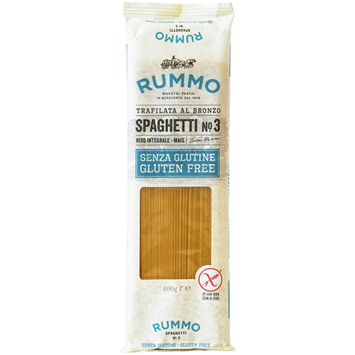 RUMMO - NO.3 SPAGHETTI SLOWLY CRAFTED IN ITALY - GLUTEN FREE - 12oz