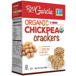 RW GARCIA - ORGANIC CHICKPEA CRACKERS - 5.5oz