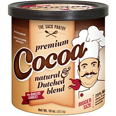 SACO - PREMIUM COCOA NATURAL & DUTCHED BLEND - 10oz