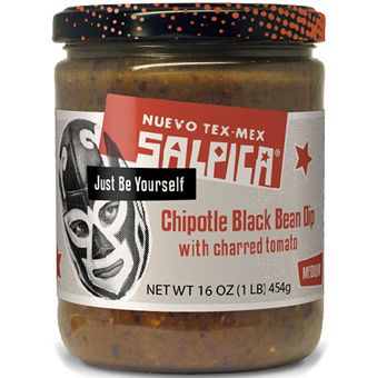 SALPICA - Chipotle Black Bean Dip /w Charred Tomato - (Medium) - 16oz