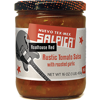 SALPICA - Rustic Tomato Salsa /w Roasted Garlic - (Mild) - 16oz