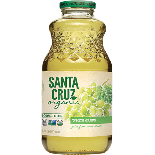 SANTA CRUZ - ORGANIC WHITE GRAPE - NON GMO - 32oz