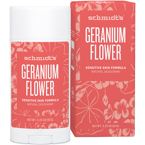 SCHMIDT'S - GERANIUM FLOWER - (Sensitive Skin Formula) - 3.25oz