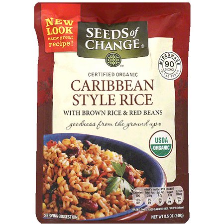 SEEDS OF CHANGE - CARIBBEAN STYLE RICE - 8.5oz