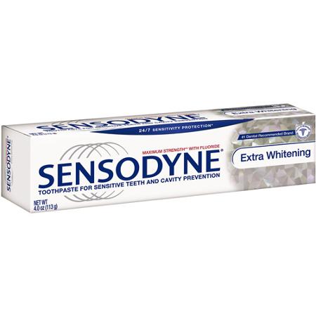 SENSODYNE - TOOTHPASTE - (Extra Whitening) - 4oz