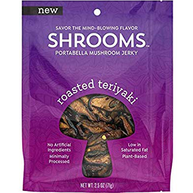 SHROOMS - PORTABELLA MUSHROOM JERKY (Roasted Teriyaki) - 2oz