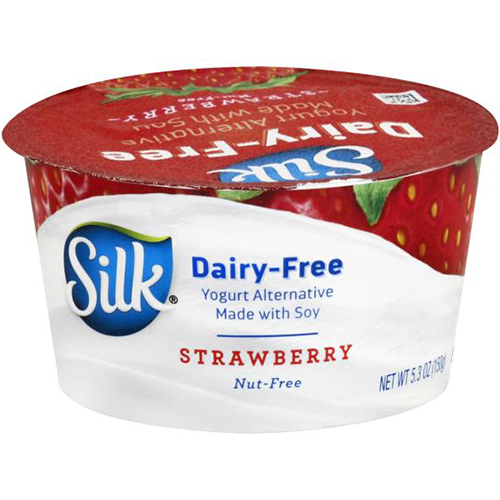 SILK - DAIRY FREE YOGURT ALTERNATIVE MADE WITH SOY - (Strawberry) - 5.3oz