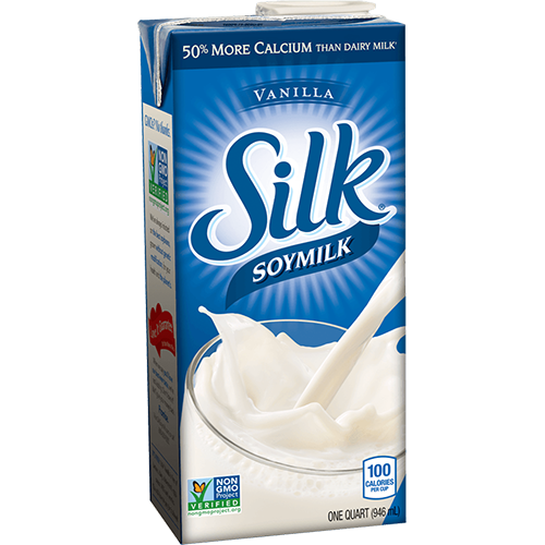 SILK - SOY MILK - NON GMO - (Vanilla) - 32oz