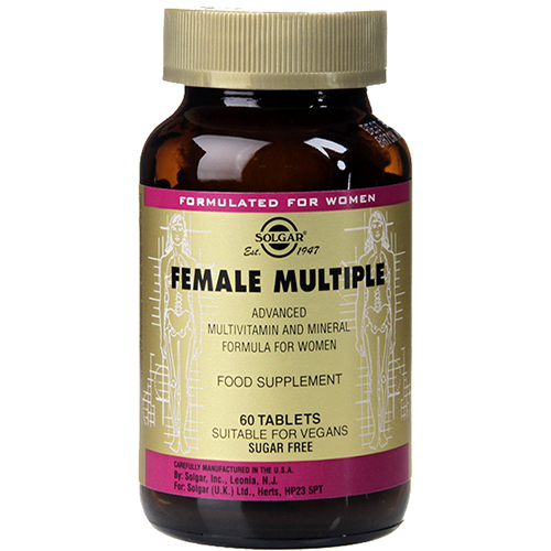 SOLGAR - FEMALE MULTIPLE - 60 VEGE CAPSULES