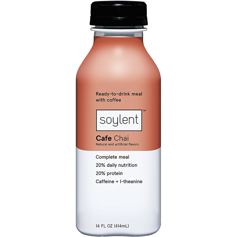 SOYLENT - COMPLETE MEAL 20% PROTEIN - (Cafe Chai) - 14oz