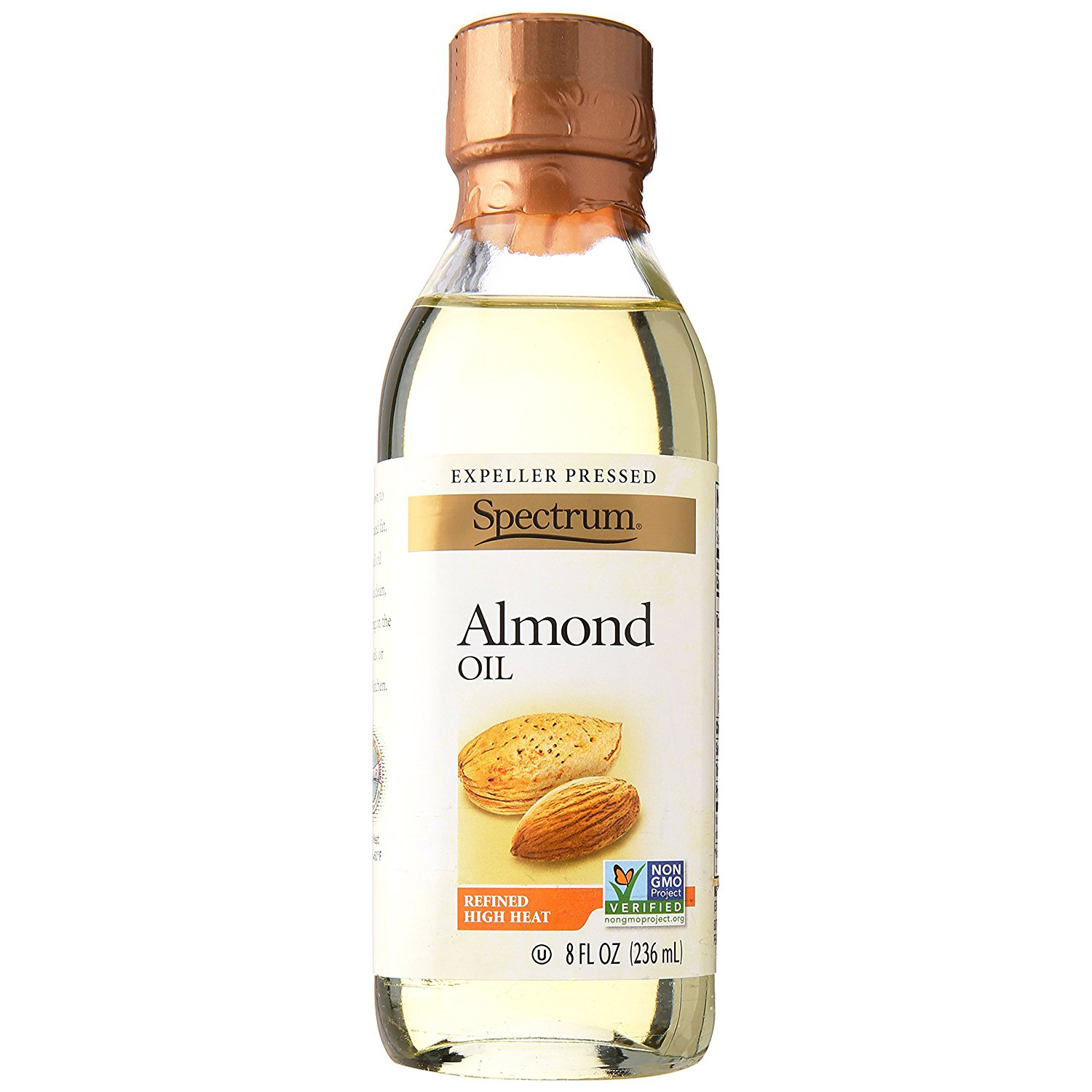SPECTRUM - ALMOND OIL - NON GMO - 8oz