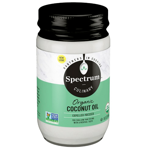 SPECTRUM - ORGANIC COCONUT OIL - NON GMO - 14oz