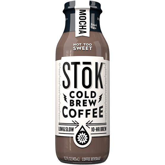 STOK - COLD BREW COFFEE - (Mocha) - 13.7oz