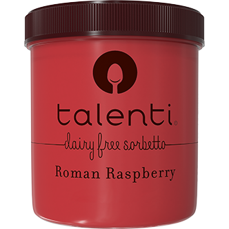 TALENTI - DAIRY FREE SORBETTO - GLUTEN FREE - (Roman Raspberry) - 16oz