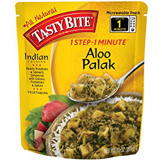 TASTY BITE - ALL NATURAL - (Aloo Palak) - 10oz