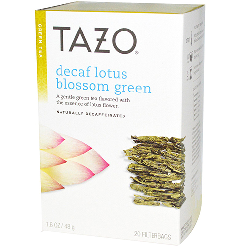 TAZO - GREEN TEA - (Decaf Lotus Blossom Green) - 20 bags