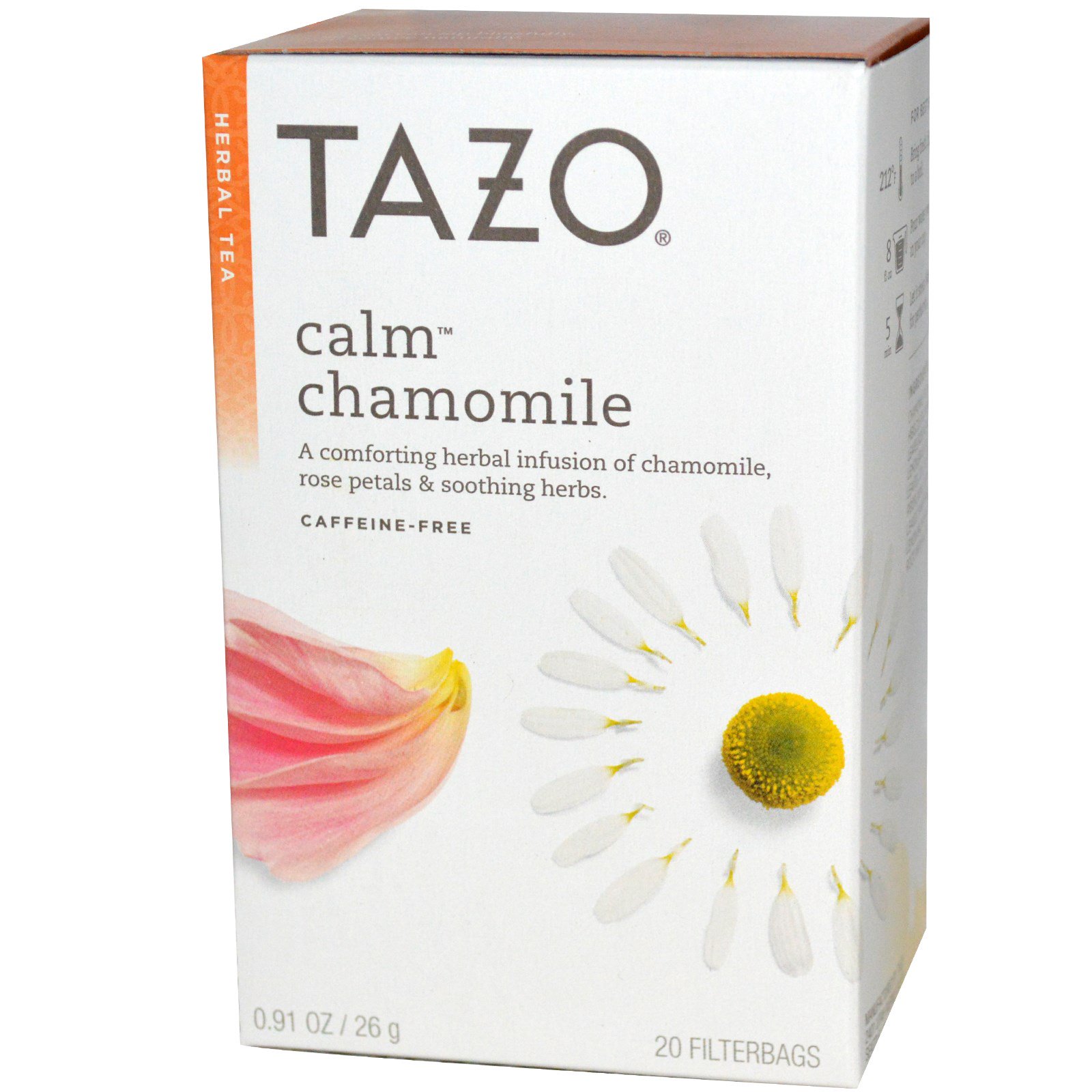 TAZO - HERBAL TEA - (Calm Chamomile) - 20 bags